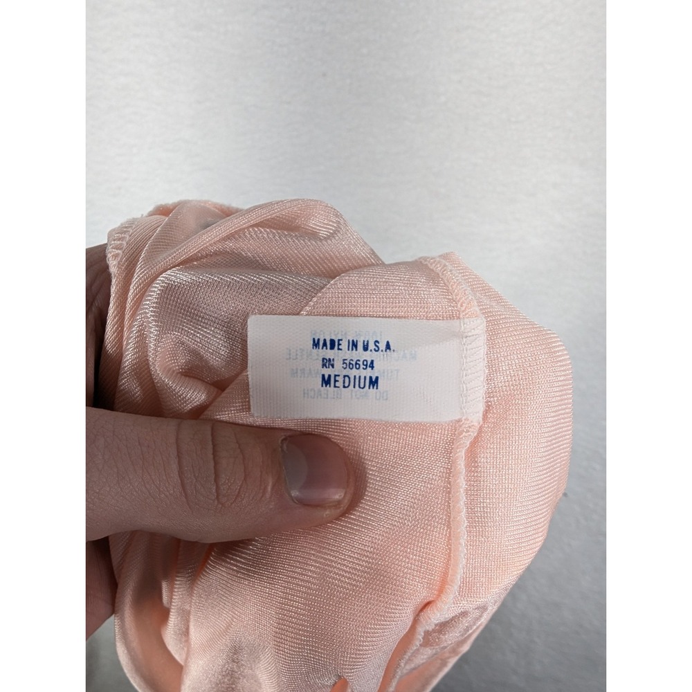Vintage Blair Light Pink Embroidered‎ Nightgown USA - Picture 9 of 10